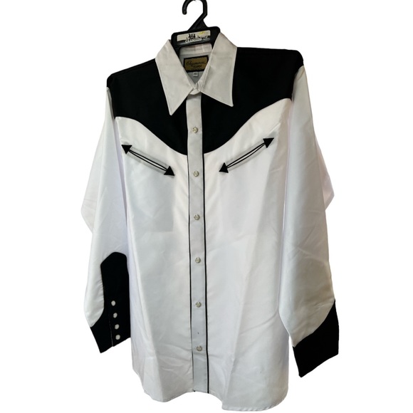 Sz M 40 Chamizzo by Alvarez Western Pearl Snap Button Down Shirt NWOT - Picture 3 of 4